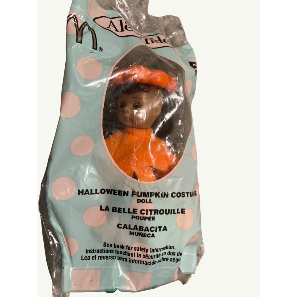 McDonald's Madame Alexander Halloween Pumpkin Costume Doll La Belle Citrouille
